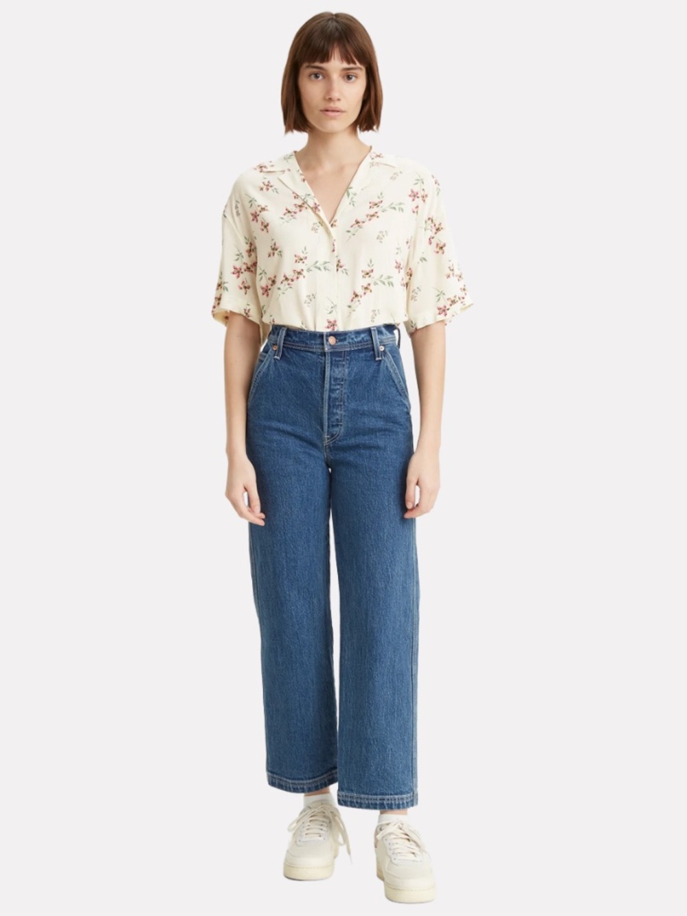 Levi's Ribcage Straight Utility Premium Big E Jeans Women's 30